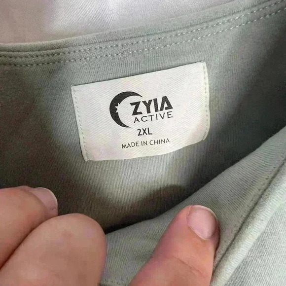 ZYIA Muted Mint Adjustable Relaxation Bra size 2XL - Picture 9 of 10